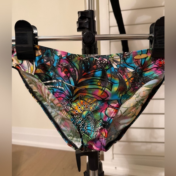 Colorful Floral Bikini Set - Picture 4 of 5